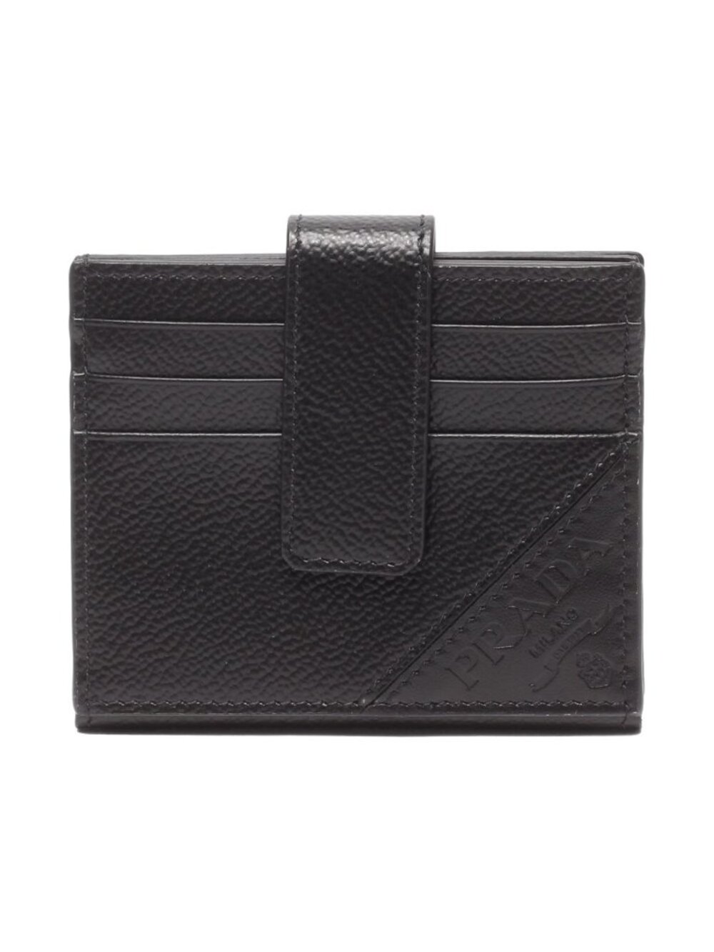 Prada Card Case Card Holders Black